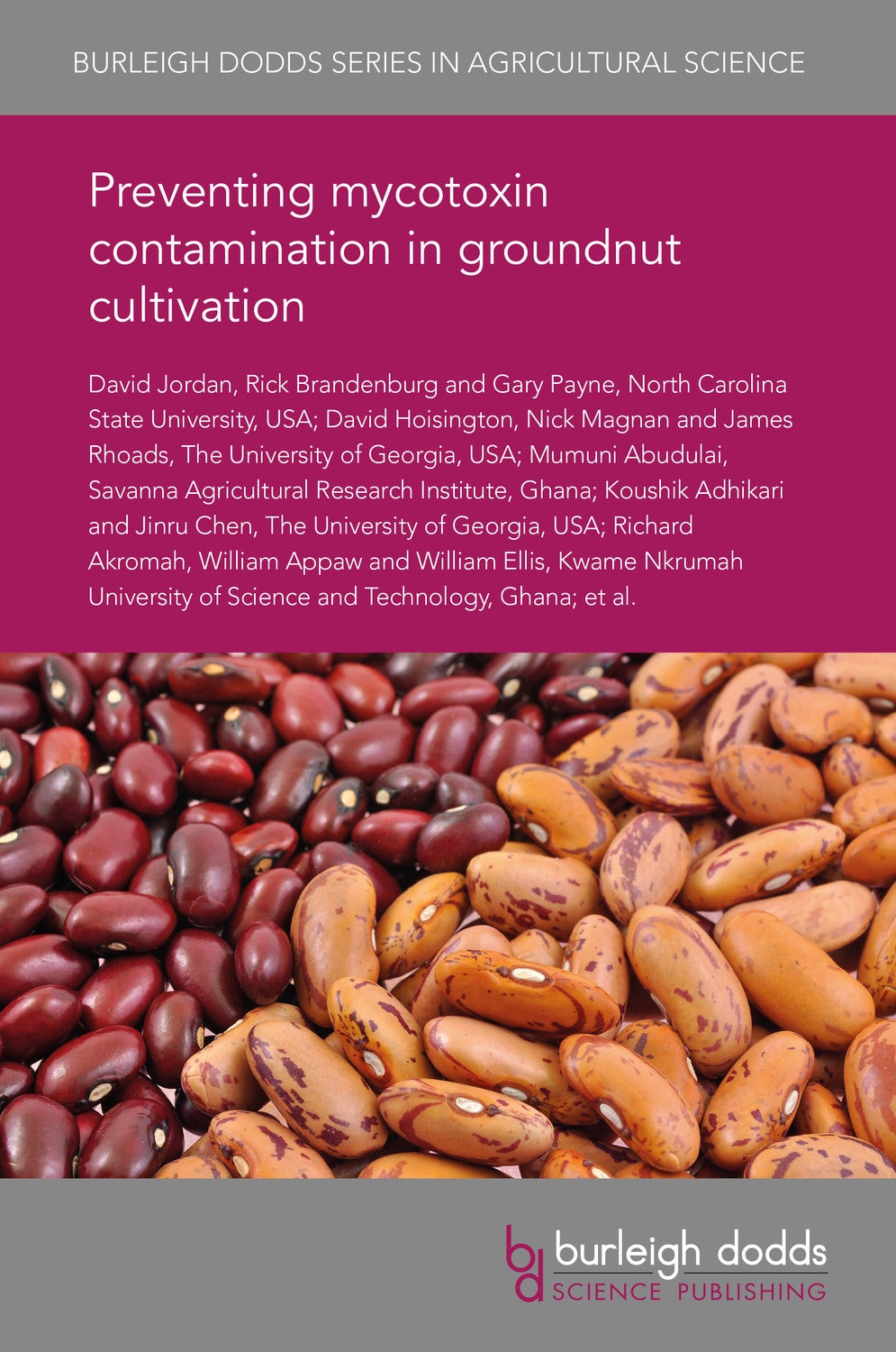 Book cover image for Preventing mycotoxin contamination in groundnut cultivation ISBN: 9781838794156